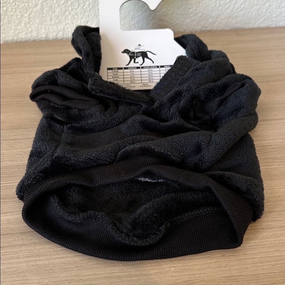Disney Black and White Jack Skellington Fleece Dog Hoodie - Picture 4 of 7